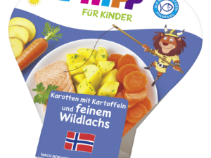 HIPP 8655-01 KAROTTSTREIF LACHS 1J, 250G SL