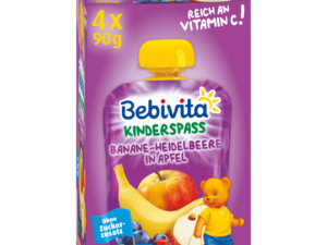 BEBIVITA 1409 FS APFEL-BAN-HEIDEL.1J, 4X90G BT