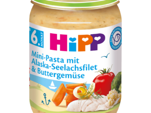 HIPP 6275-01 PASTA SEELACHS.GEM 6M, 190G GL