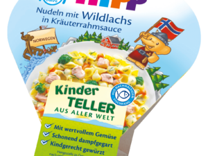 HIPP8660-01 NUDELN/LACHS/RAHMS 1J, 250G SL