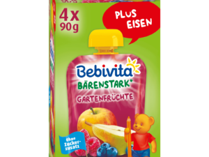 BEBIVITA 1413 KS GARTENFRUECHTE 1J, 4X90G PK