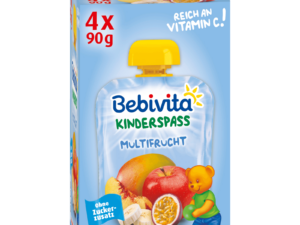 BEBIVITA 1414 KS MULTIFRUCHT 1 J, 4X90G PK