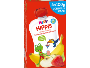 HIPP 8533-01 ERDB.BANAPFEL FROSCH1J, 4X100G P