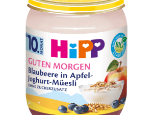 HIPP 5433-01 BLAUBAPFEL MUESL 10M, 160G GL