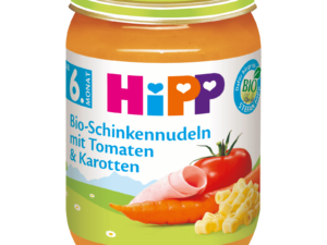 HIPP 6210 SCHINKENNUDELN 6M, 190G GL