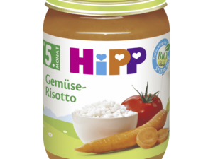 HIPP 4130-01 GEMUESE-RISOTTO 5M, 190G GL