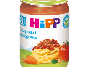 HIPP 6520-01 SPAGHETTI BOLOGNESE 8M, 220G GL