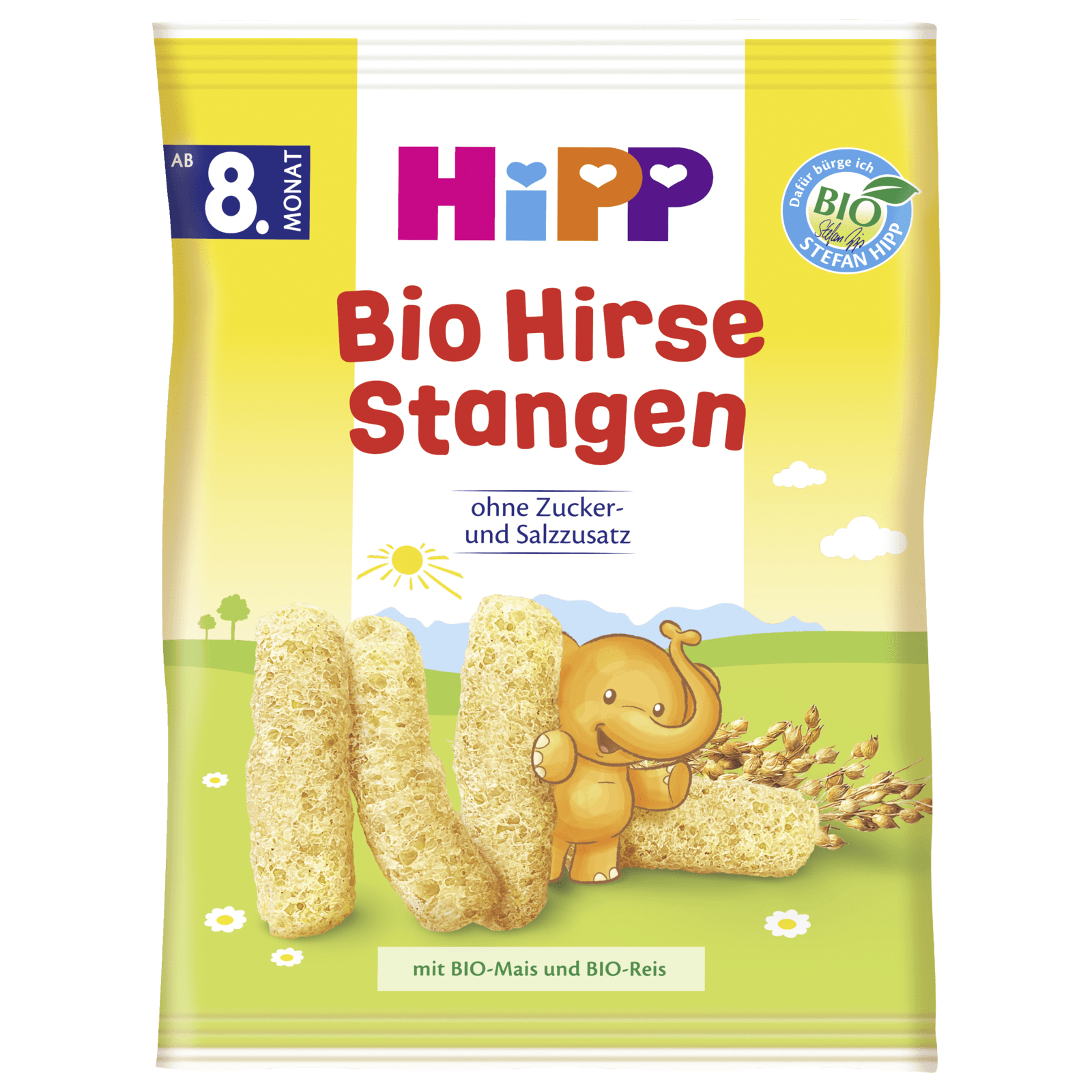 HIPP 3564-05 HIRSE STANGE BIO 8.M, 30G BT