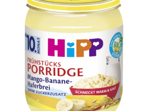 HIPP 5404 MANGO-BAN-HAFERBR.10M, 160G GL