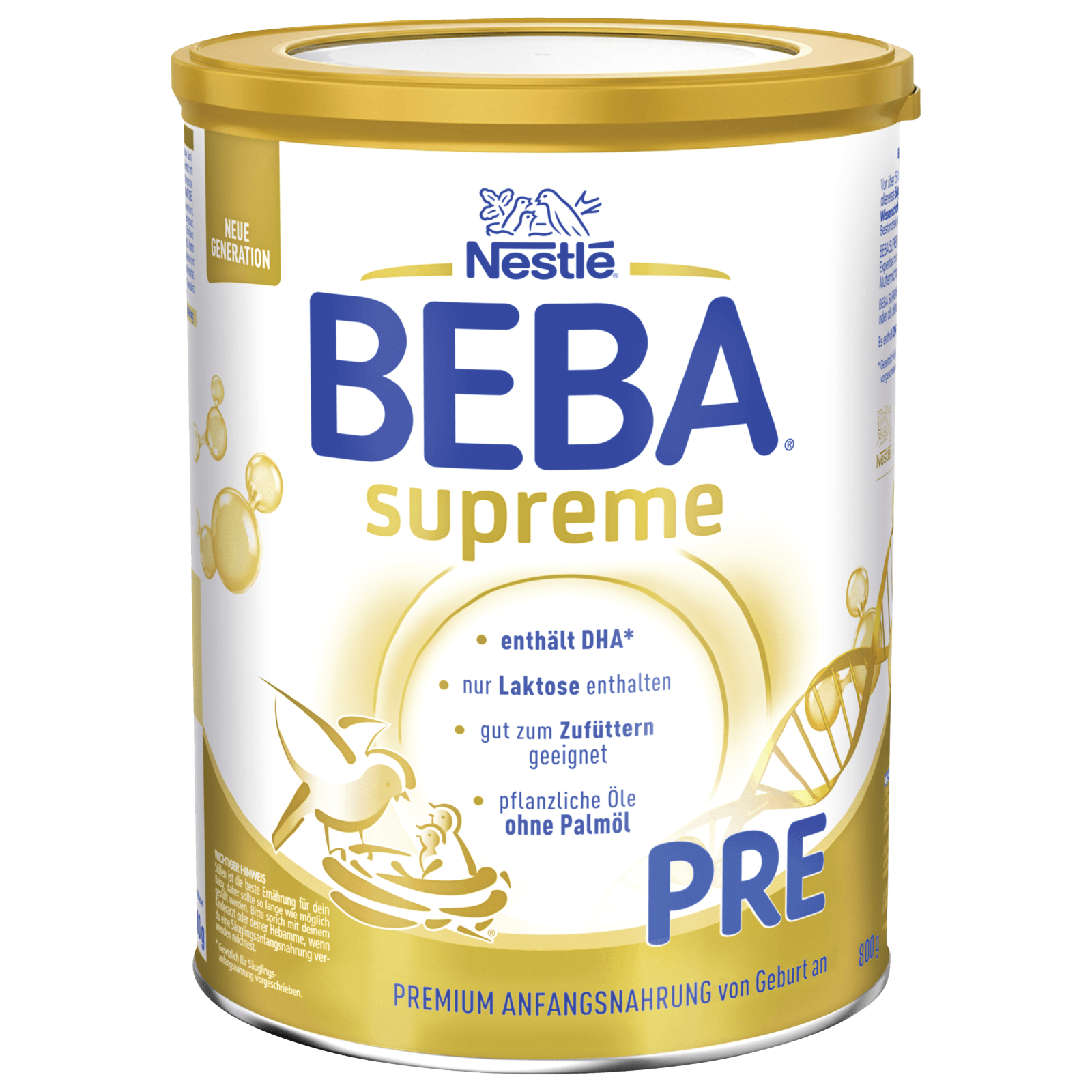 BEBA SUPREME PRE, 800G DS