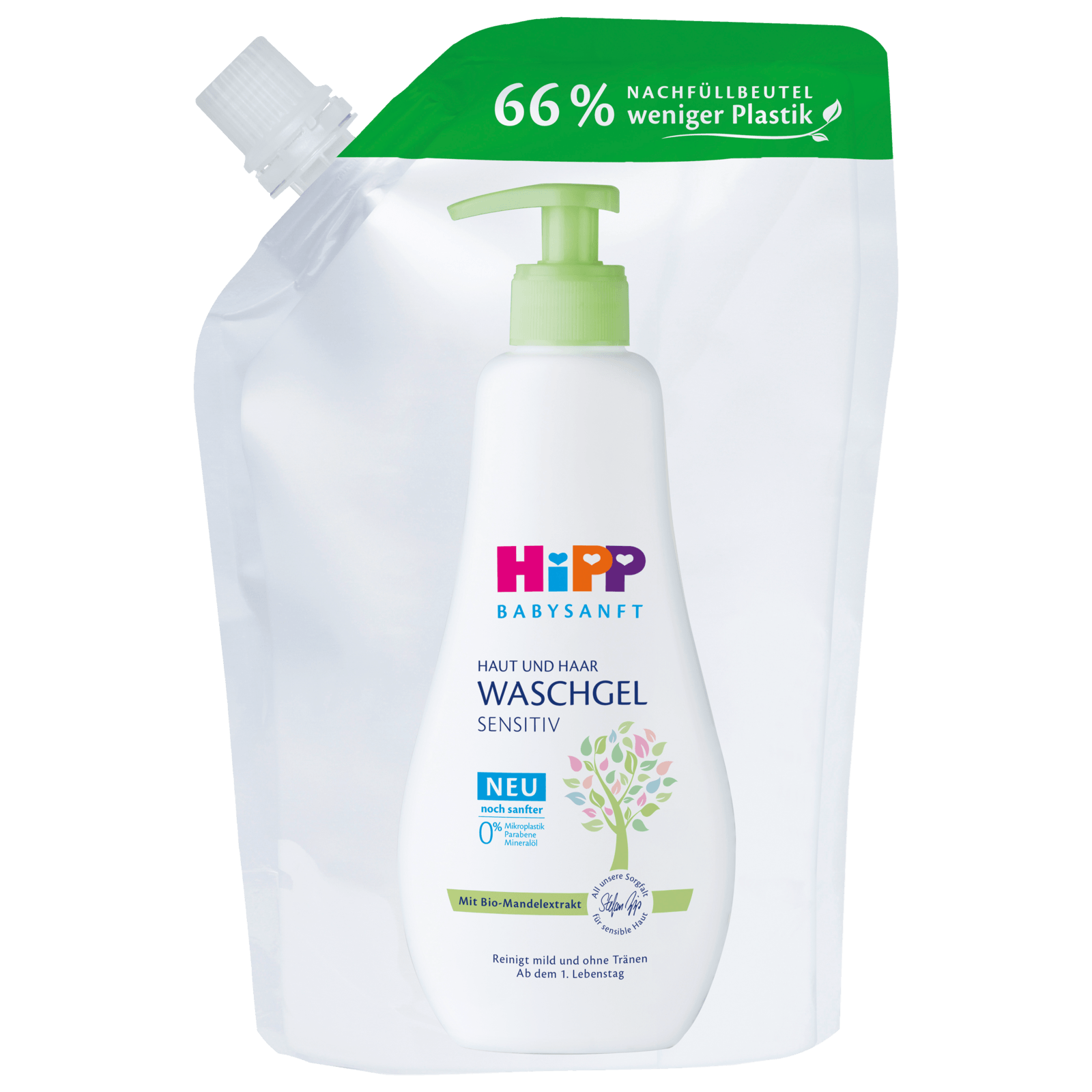 HIPP BABYSANF HAUT+ HAAR WASCHGEL NF, 400ML BT