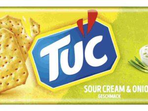 TUC, CRACKER SOUR CREAM ON.