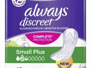 ALWAYS, DISCREET SMALL PLUS