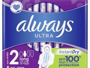 ALWAYS, ULTRA LONG.FL. GR 2 PR