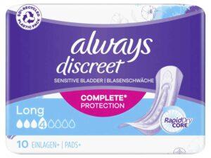 ALWAYS, DISCREET INKO. LONG