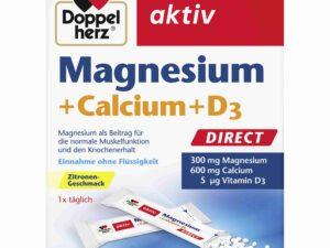 DOPPELHERZ MAGN.+CALC.+D3 20STICK, 55G PK