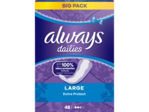 ALWAYS SE EXTRA PROTECT L BP, 48ST PK