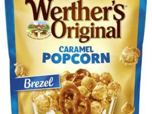 WERTHERS, CARAMEL POPCORN BREZEL