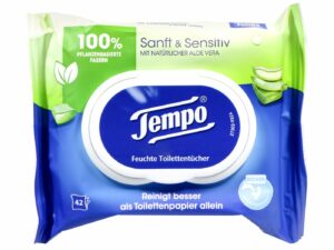 Tempo Feucht Sanft&Sensitive 42 st Pk