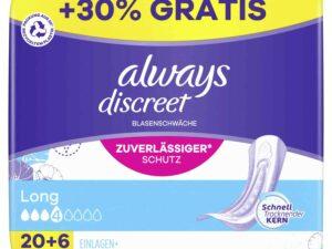 ALWAYS DISCRE, INKO LONG BP 20+6