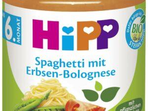HIPP DA60500, SPAGHETTI  ERBS.-BOL6M