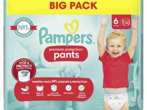 PAMPERS PP, BP PANTS GR.6 XL 15+