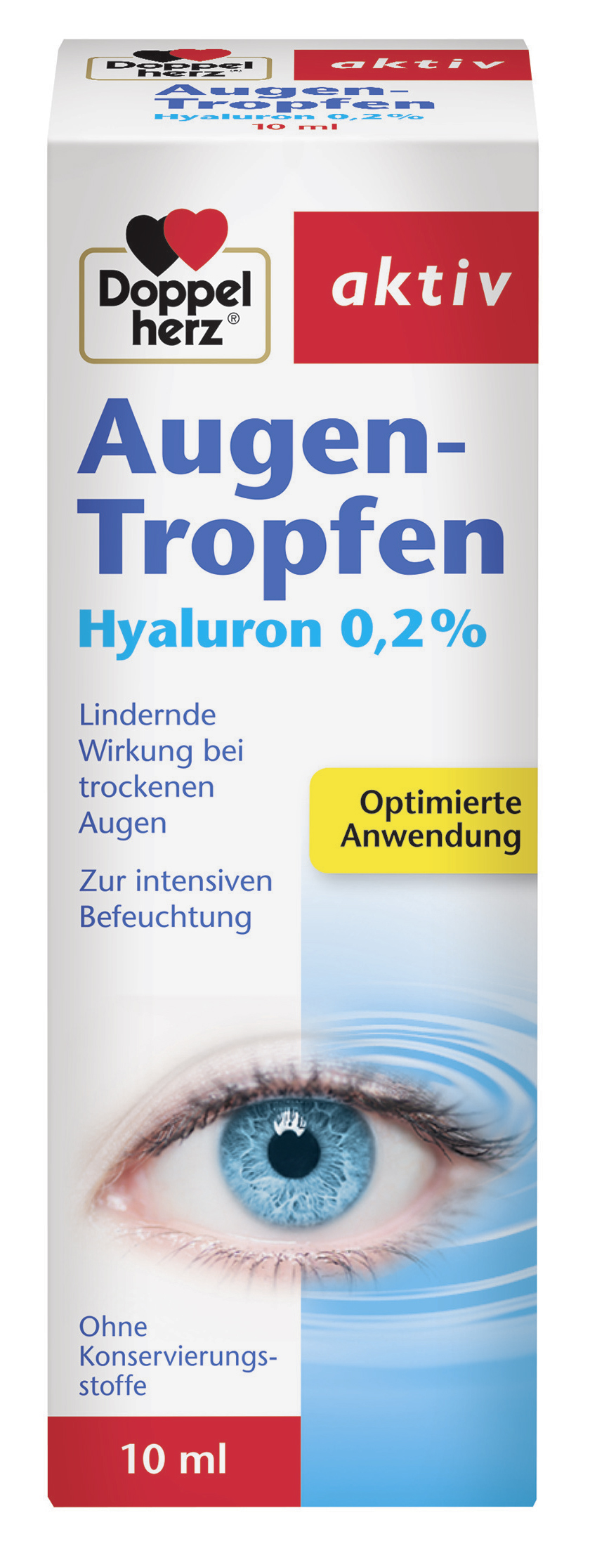DOPPELHERZ AUGENTROPFEN HYAL.0,2%, 10ML FL