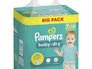 PAMPERS BD, BP GR. 7 XL +15 KG