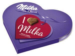 MILKA, ILM MINIHERZ  HASELN