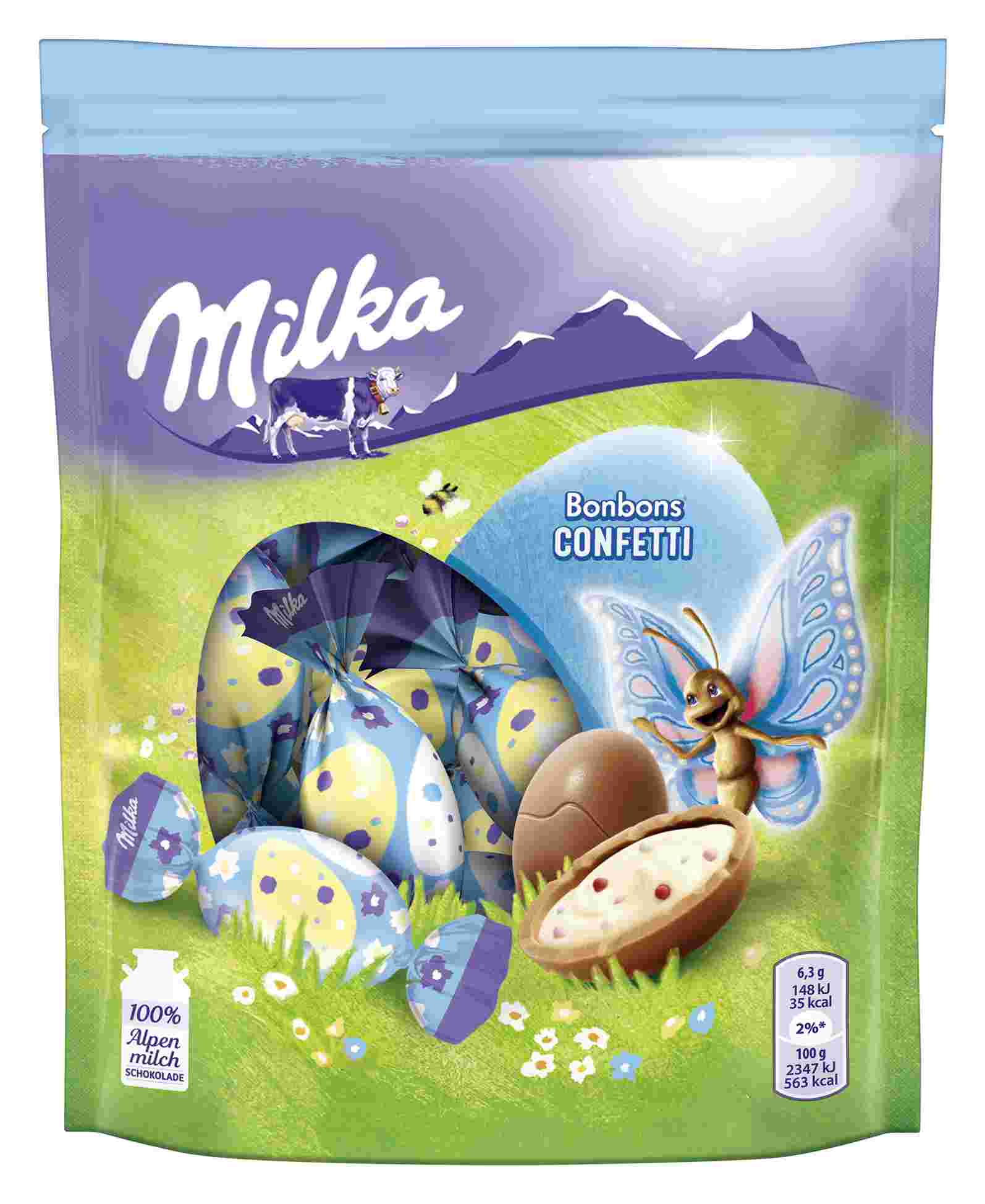 MILKA, BONBONS CONFETTI