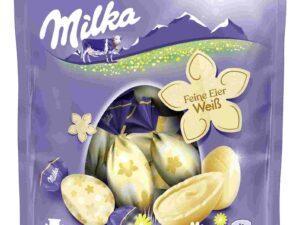 MILKA, FEINE EIER WEISS