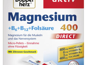 DOPPELHERZ MAGNESIUM 400 20STICK, 24G PK
