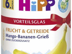 HIPP 4916-01, MANGO-BANANE-GRIESS 6M