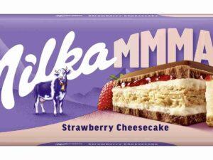 MILKA, STRAWBERRY CHEESECAKE