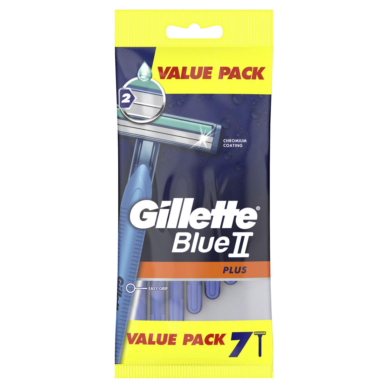 GILLETTE EINWEGRASIERER BLUE II, 7ST PK