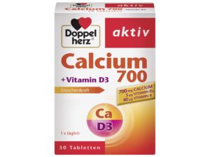 DOPPELHERZ CALCIUM 700+D3 30ST, 66,5G PK