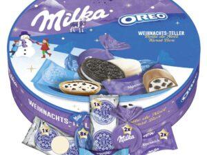 MILKA, OREO WEIHNACHTSTELLER