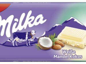 MILKA, WEISSE MANDEL KOKOS