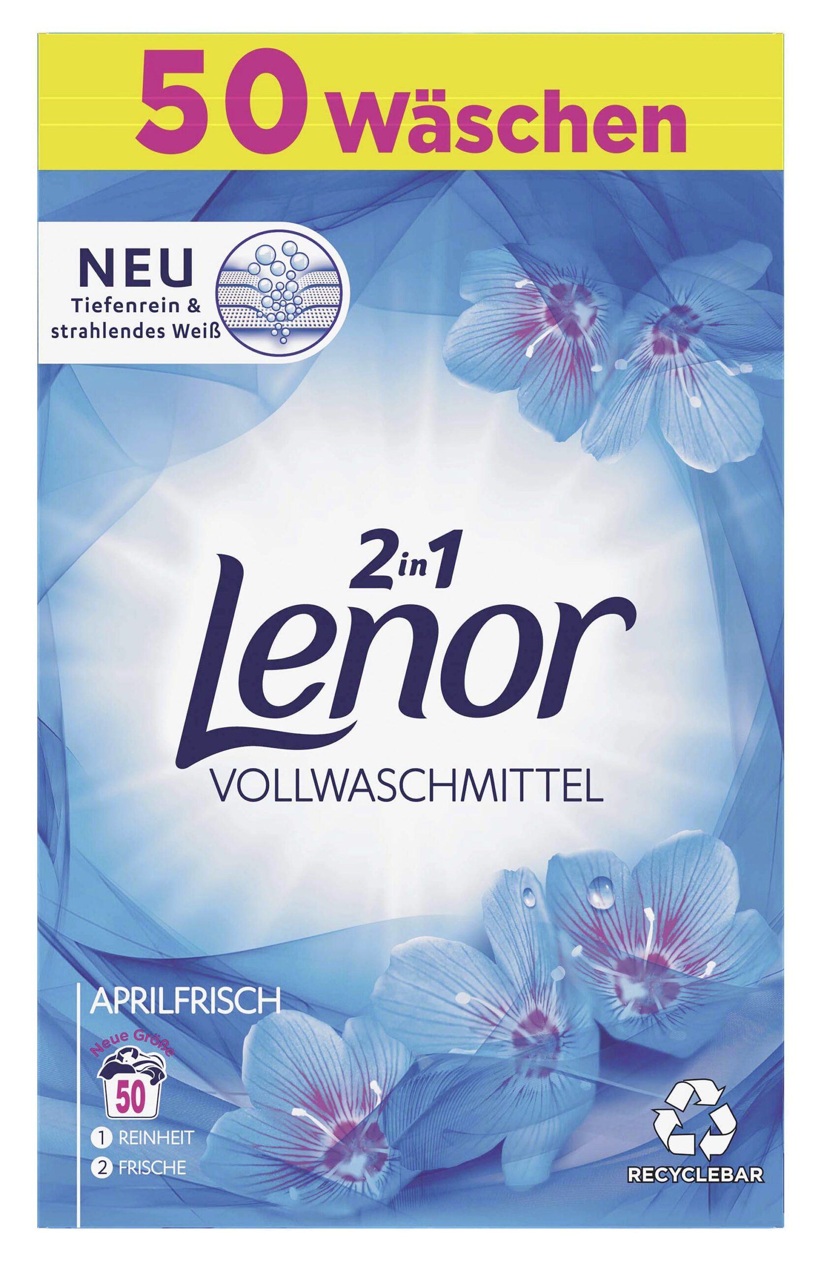 LENOR PULV APRILFRISCH 50WL, 3,25KG K