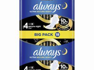 ALWAYS ULTRA, SEC.NIGHT FL. GR 4 BP