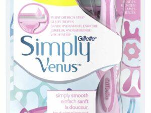 GILLETTE, SIMPLY VENUS3 4+2