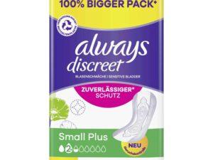 ALWAYS DISCRE, INKONTINENZ SMALL PLUS