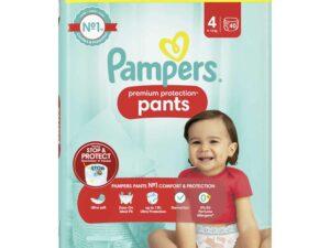 PAMPERS PP, BP PANTS GR.4 MAXI