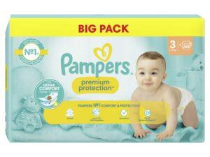 PAMPERS PP, BP GR.3 MIDI 6-10KG