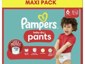 PAMPERS BD, MP PANTS GR.6 XL