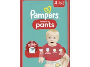 PAMPERS BD, BP PANTS GR.4 MAXI9-15