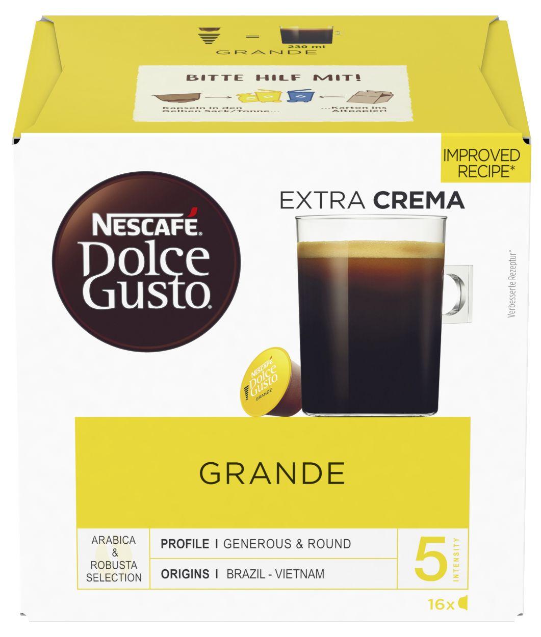 DOLCE GUSTO, GRANDE 16ER