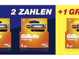 GILLETTE, FUSION5 4ER 2+1