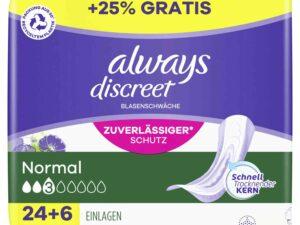 ALWAYS DISCRE, INKO NORMAL BP 24+6