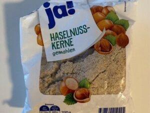 JA! HASELNUESSE GEMAHLEN 200G BT 4388860219425